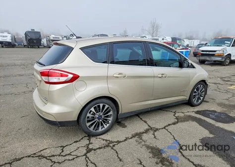 2018 Ford C-Max Titanium из США, поврежденный, VIN 1FADP5DU6JL105607